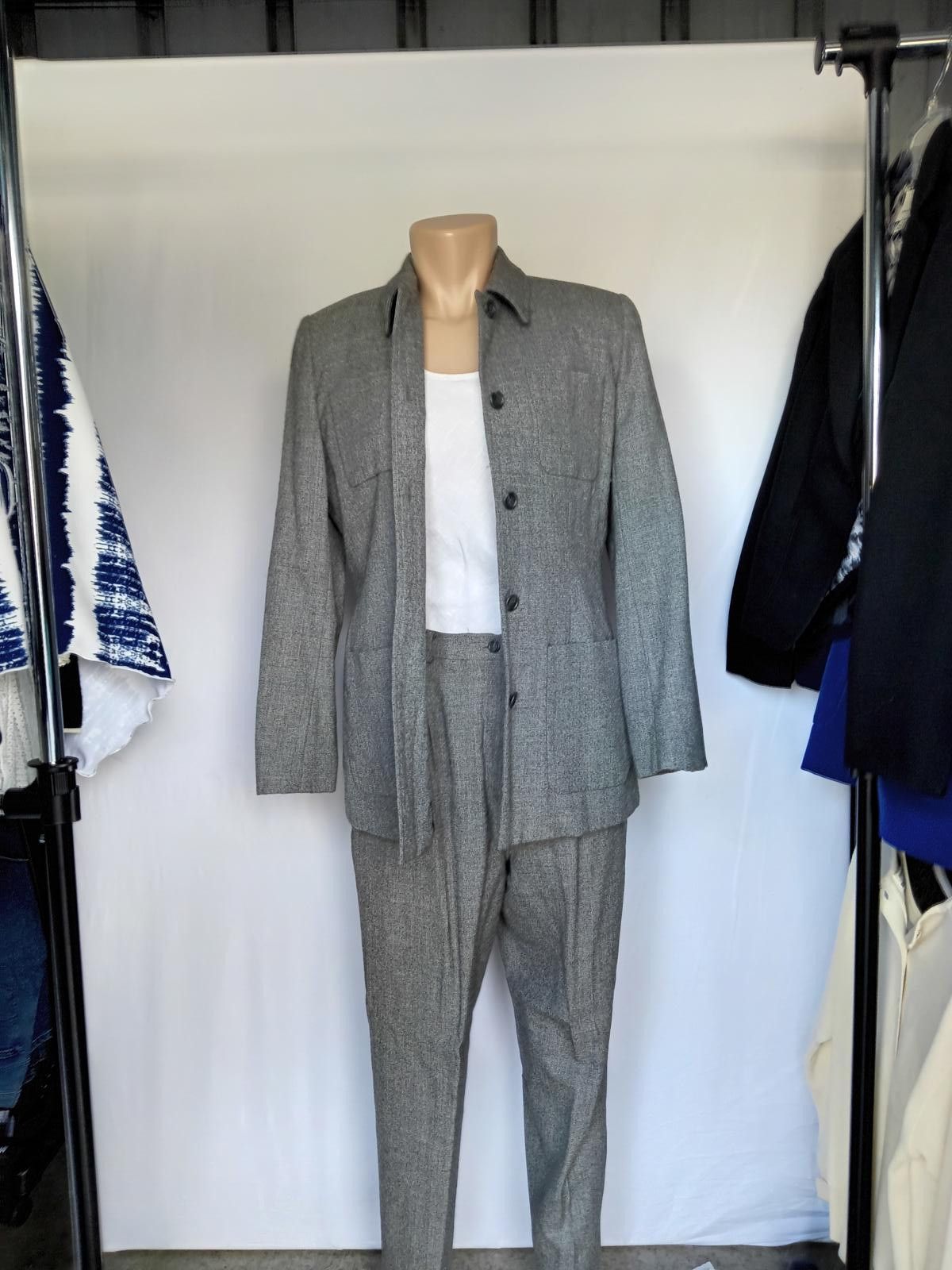 Chaps Ralph Lauren Chaus Women's Gray Suit Set Size L / US 10 / IT 46 - 1 Thumbnail