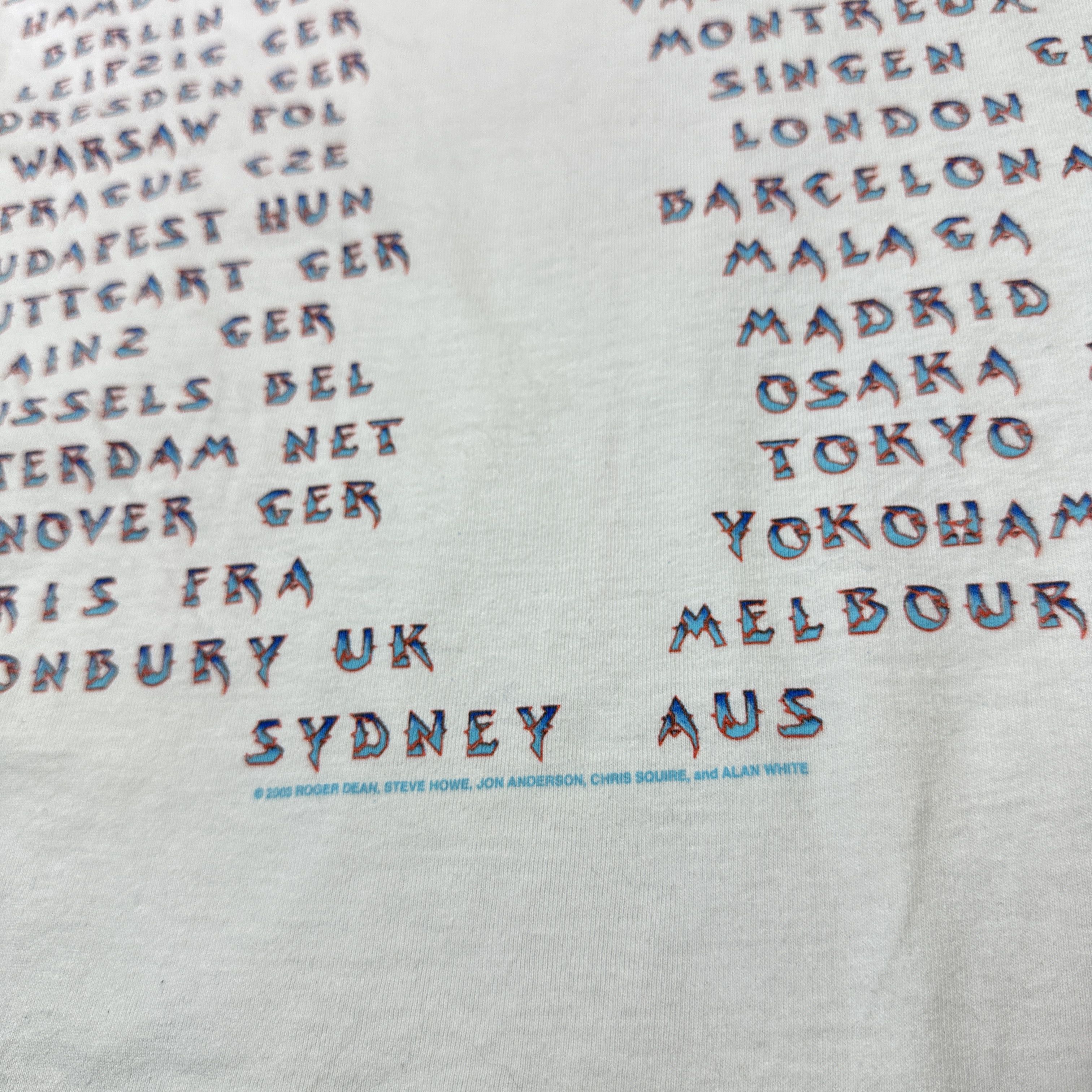 Vintage Vintage Skater Printed Yes 2003 Tour T-shirt Y2K Size US M / EU 48-50 / 2 - 6 Thumbnail