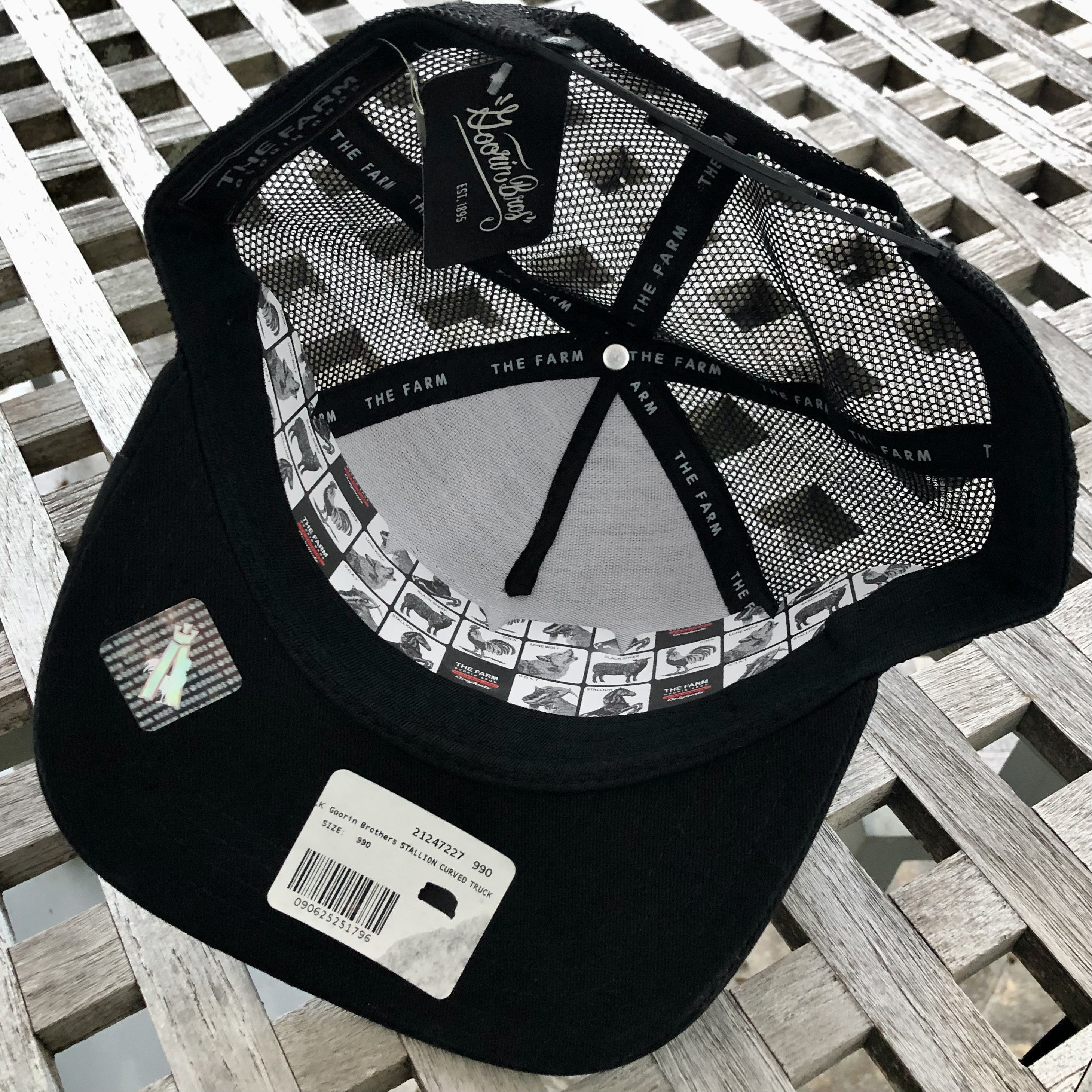 Goorin Bros. Goorin Bros Stallion Horse Box Logo Trucker Snapback Cap Hat Size ONE SIZE - 4 Thumbnail
