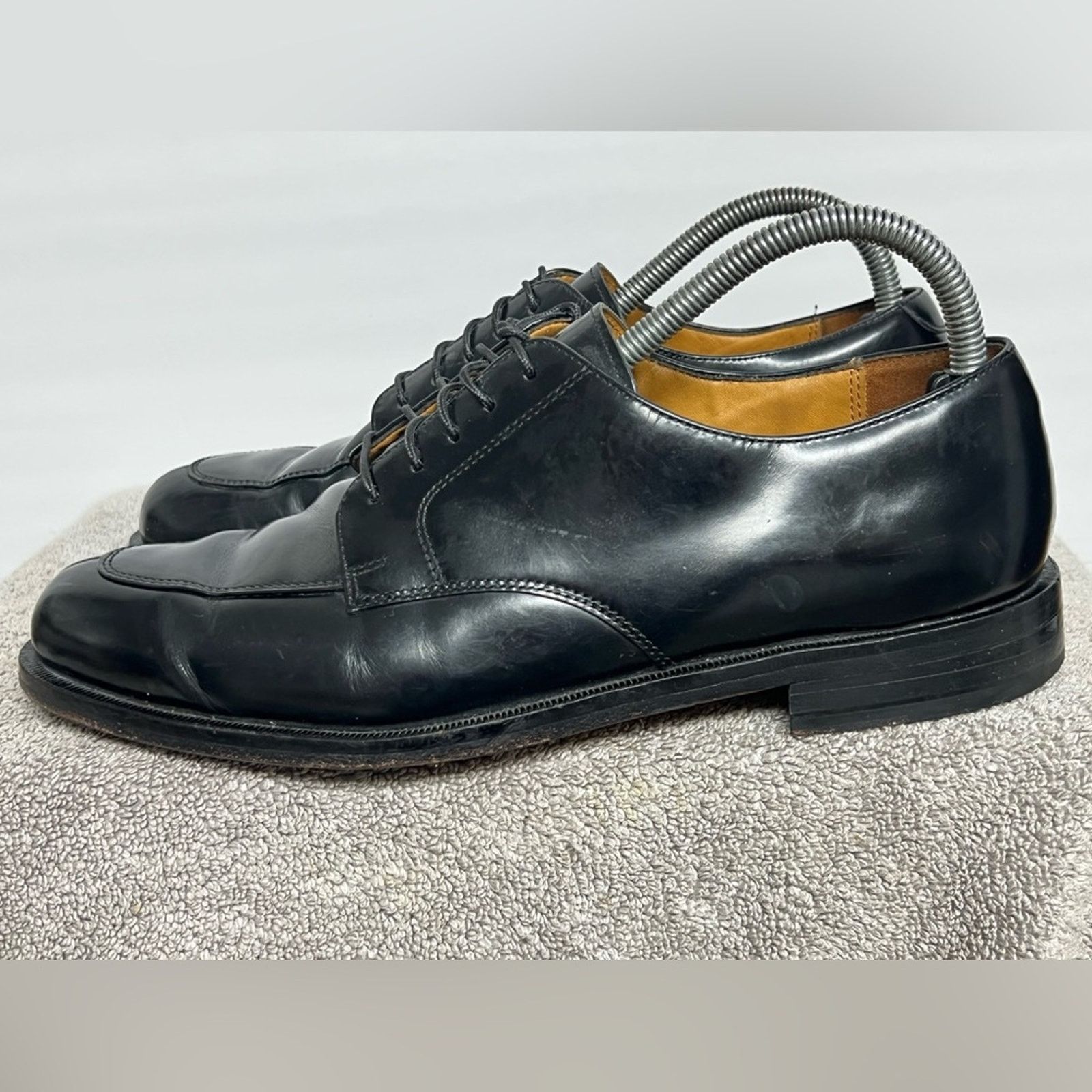 Cole Haan Cole Haan Calhoun Split Toe Dress Oxford Patent Shoes 9 D Size US 9 / EU 42 - 2 Thumbnail