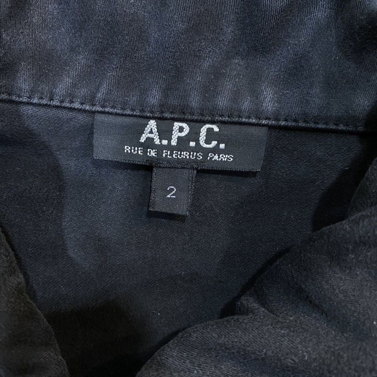 A.P.C. A.P.C Vintage Military Field Jacket Black Utility Chore Coat Size US M / EU 48-50 / 2 - 12 Thumbnail