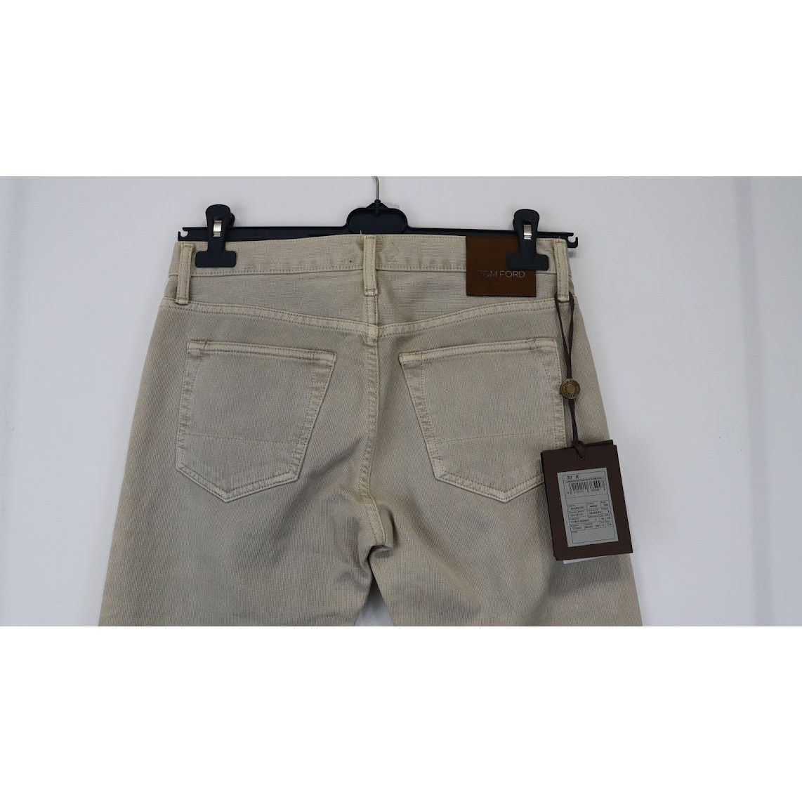 Tom Ford o1rshd1 Slim Jeans in Sand Size US 30 / EU 46 - 10 Thumbnail