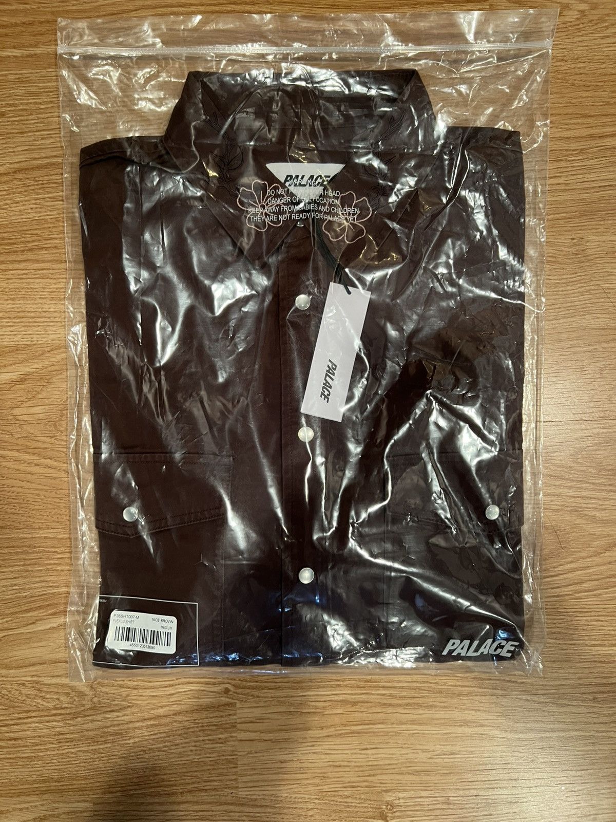 Palace Palace Flexus Shirt Nice Brown Size US M / EU 48-50 / 2 - 4 Thumbnail