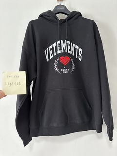 Vetements 4 Every One Hoodie in Black