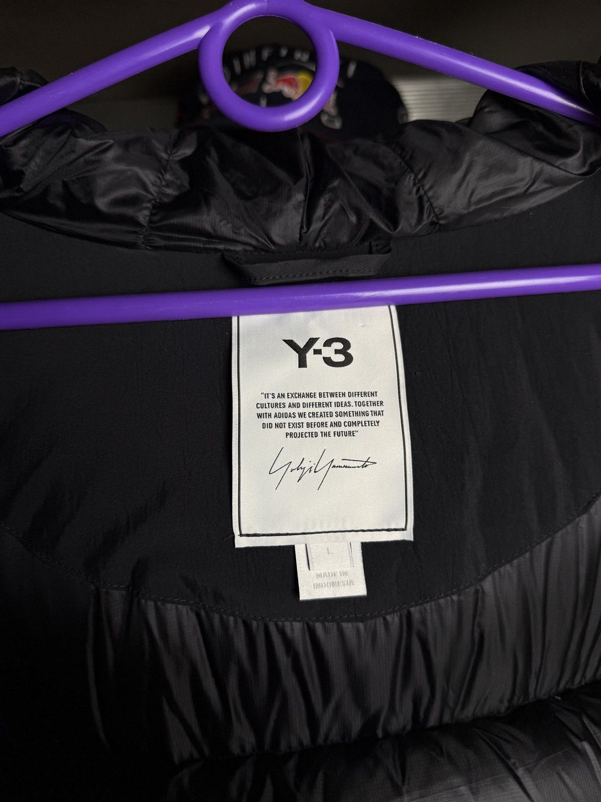 Adidas Y-3 Hooded Down Puffer Jacket Classic Size L / US 10 / IT 46 - 14 Thumbnail