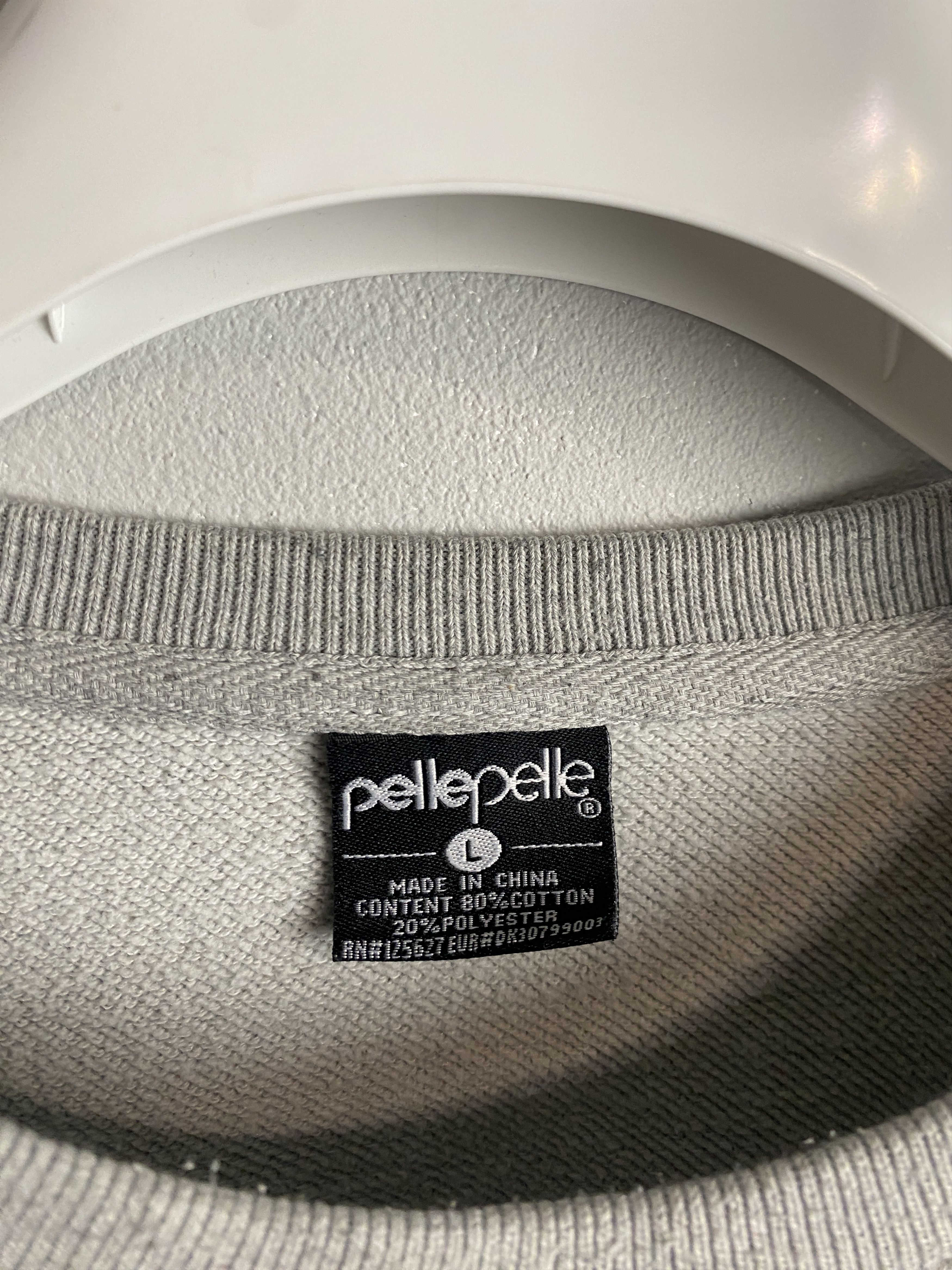 Pelle Pelle Pelle Pelle vintatge big logo sweatshirt crewneck skate rap Size US L / EU 52-54 / 3 - 4 Thumbnail