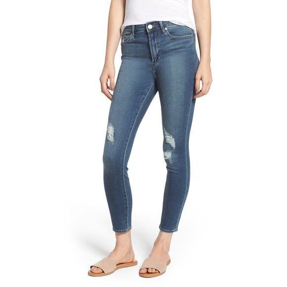 Articles Of Society High Rise Crop Skinny Jeans