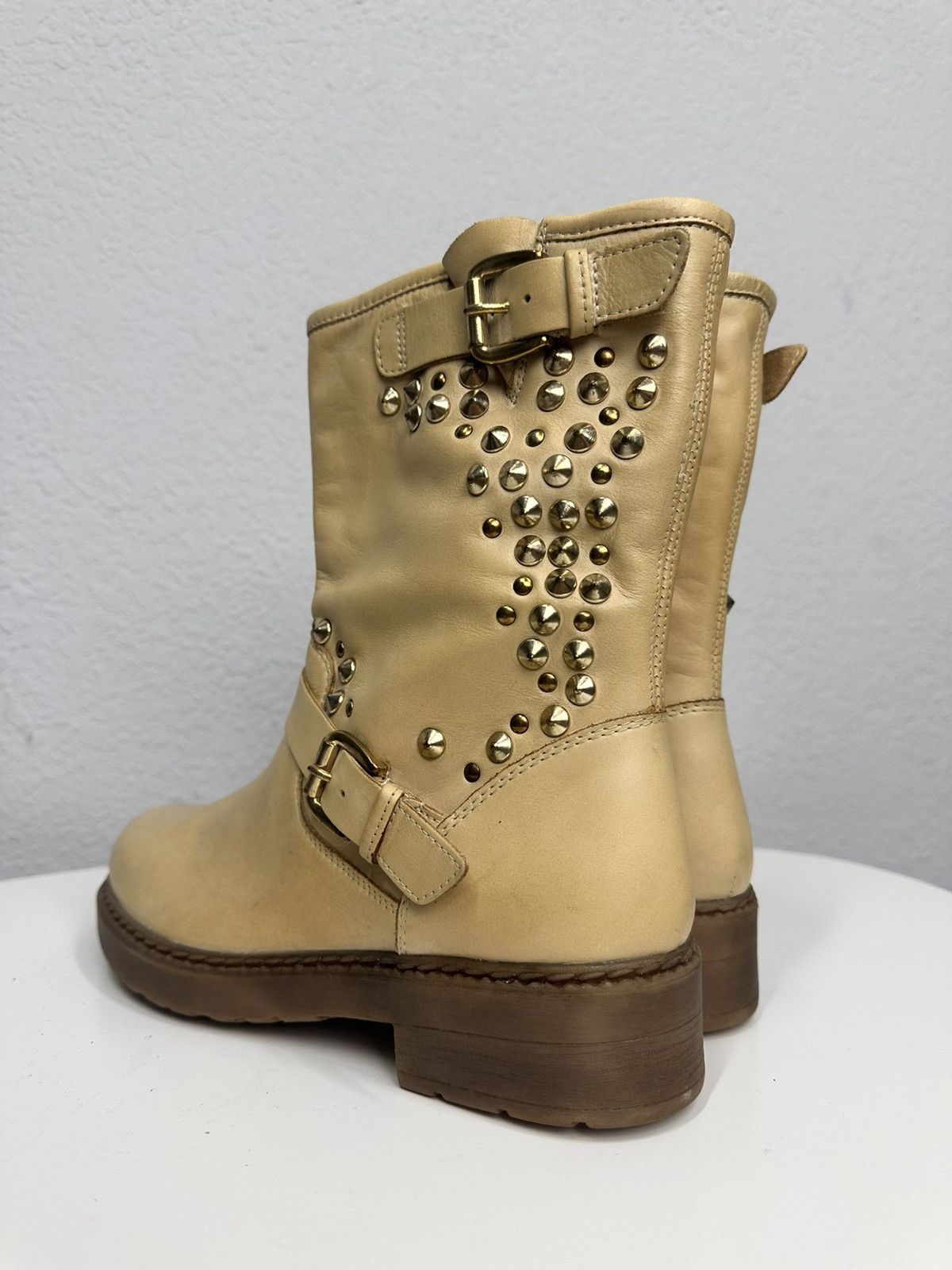 A.S.98 Vintage Leather Boots Metal Gothic Rick Owens Guidi AS 98 Size US 9 / IT 39 - 6 Thumbnail