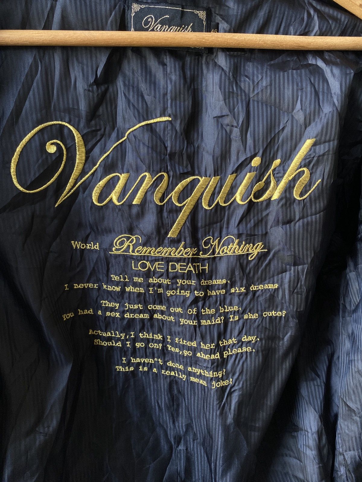 Japanese Brand × Vanquish Vanquish Japan Gothic Punk Style Trench Coat Size US S / EU 44-46 / 1 - 8 Thumbnail