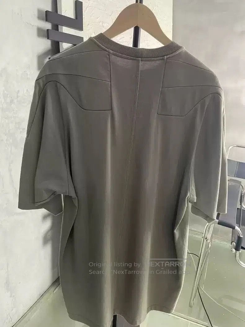 Rick Owens Rick Owens RO SS22 gray solid color T-shirt. Size US M / EU 48-50 / 2 - 2 Thumbnail