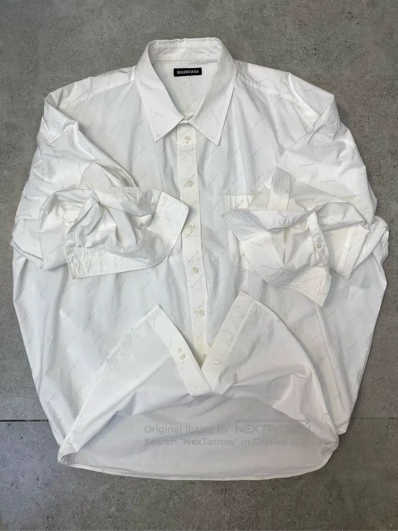 Balenciaga Balenciaga size 39 White long-sleeve shirt Size US S / EU 44-46 / 1 - 6 Thumbnail