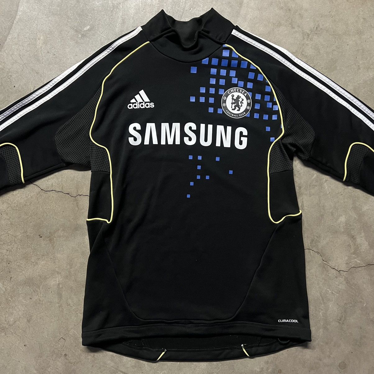 Adidas × Chelsea Soccer Vintage 2009/10 Chelsea F.C. Goalie Adidas Soccer Jersey Size US L / EU 52-54 / 3 - 3 Thumbnail