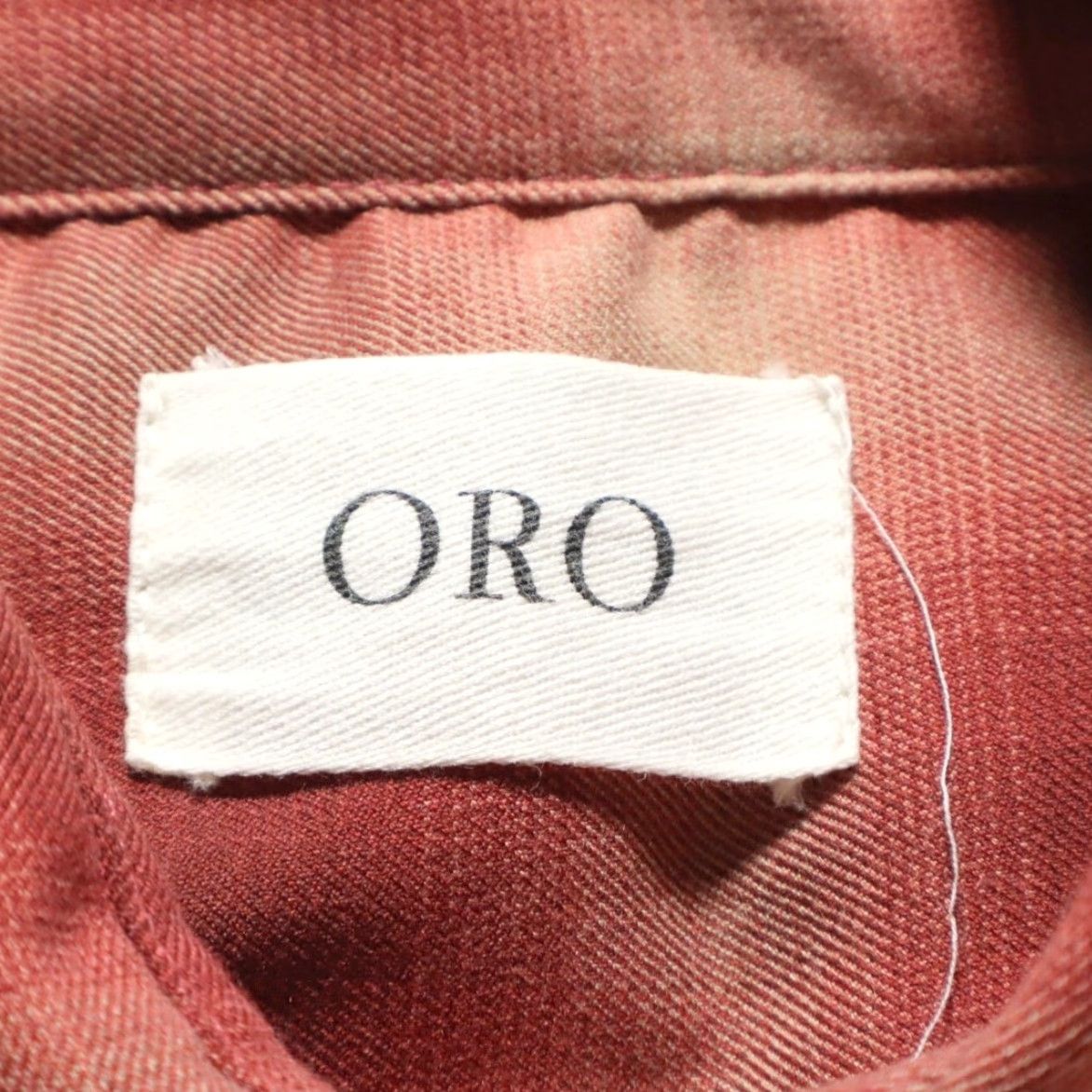 Vintage Oro Shirt Tartan Plaid Flannel Long Sleeve Button Up Red Mens S Size US S / EU 44-46 / 1 - 5 Thumbnail