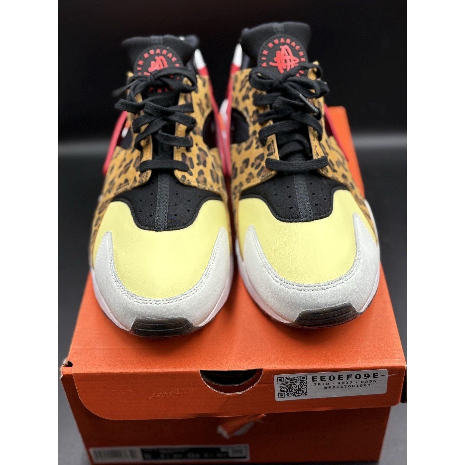 Nike Air Huarache “SNKRS DAY” Leopard Print Trainer - Sz. 12 