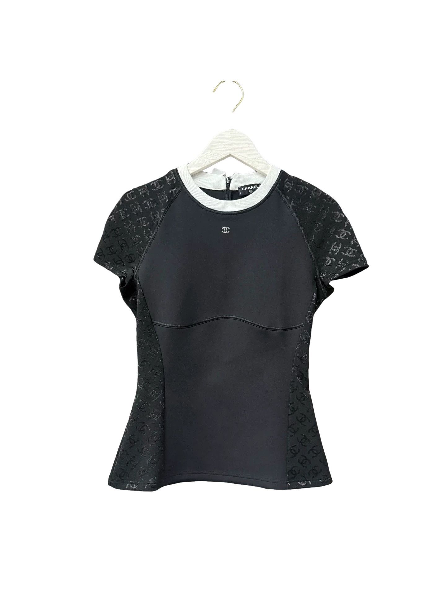 Chanel Chanel CC Logo Short Sleeve T-Shirt Size 34 Size XS / US 0-2 / IT 36-38 - 1 Thumbnail