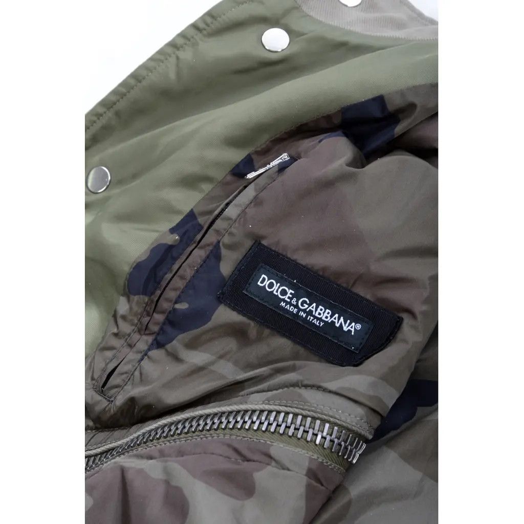 Dolce & Gabbana o1y0125 Logo Two-Tone Jacket in Multicolor Size US M / EU 48-50 / 2 - 4 Thumbnail