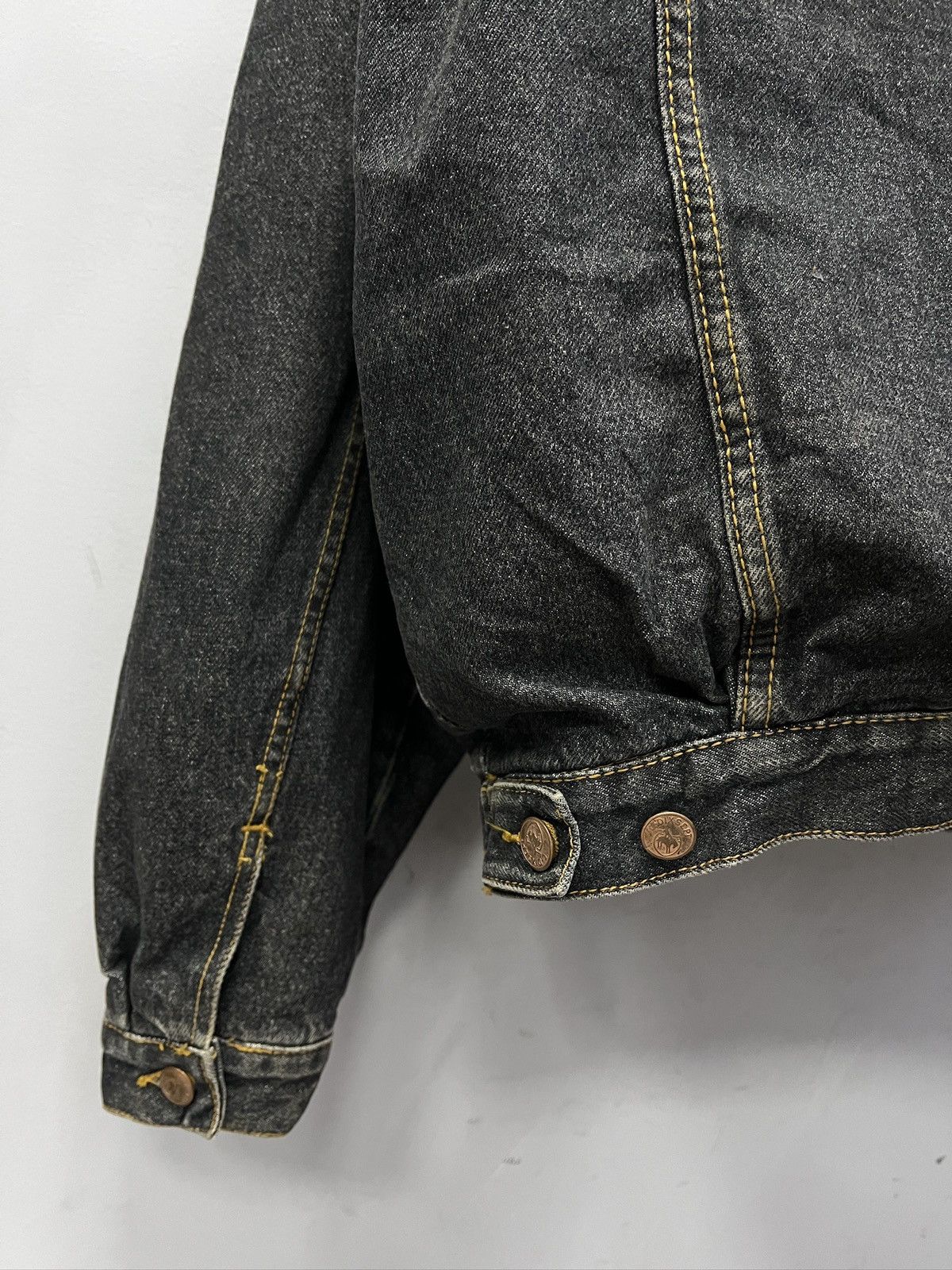 Levi's Levi’s style leather Denim Jeans Jacket 90s Distressed Y2k Size US L / EU 52-54 / 3 - 10 Thumbnail