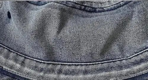 Other Utility grunge washed denim frayed bucket hat Size ONE SIZE - 4 Thumbnail