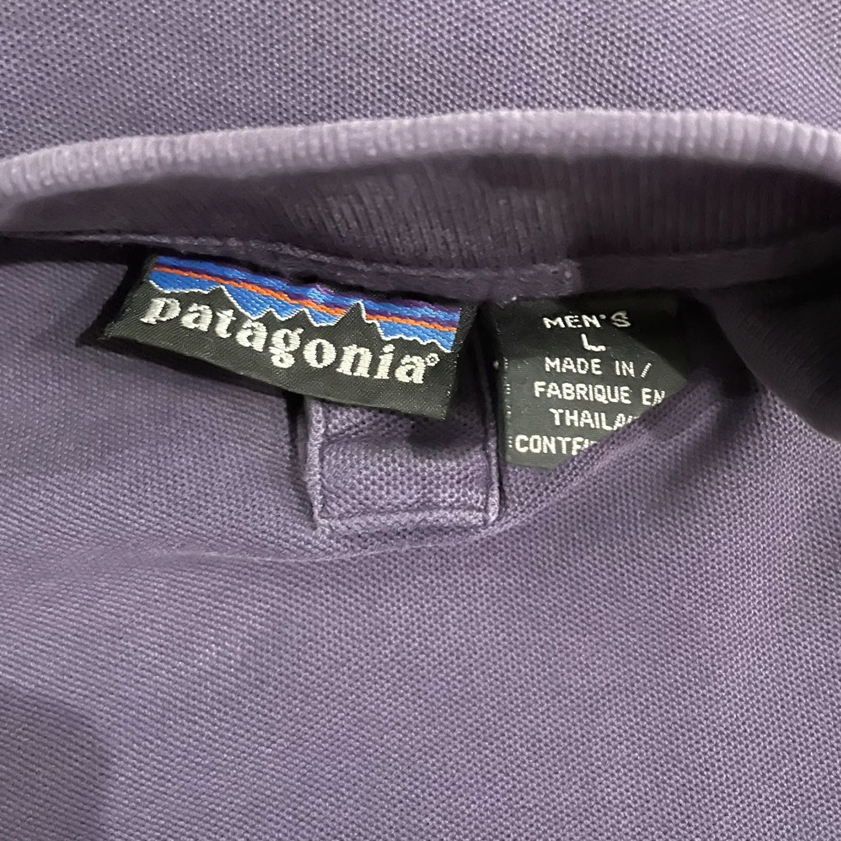 Patagonia Patagonia Polo Shirt Mens Size L Purple Size US L / EU 52-54 / 3 - 4 Thumbnail