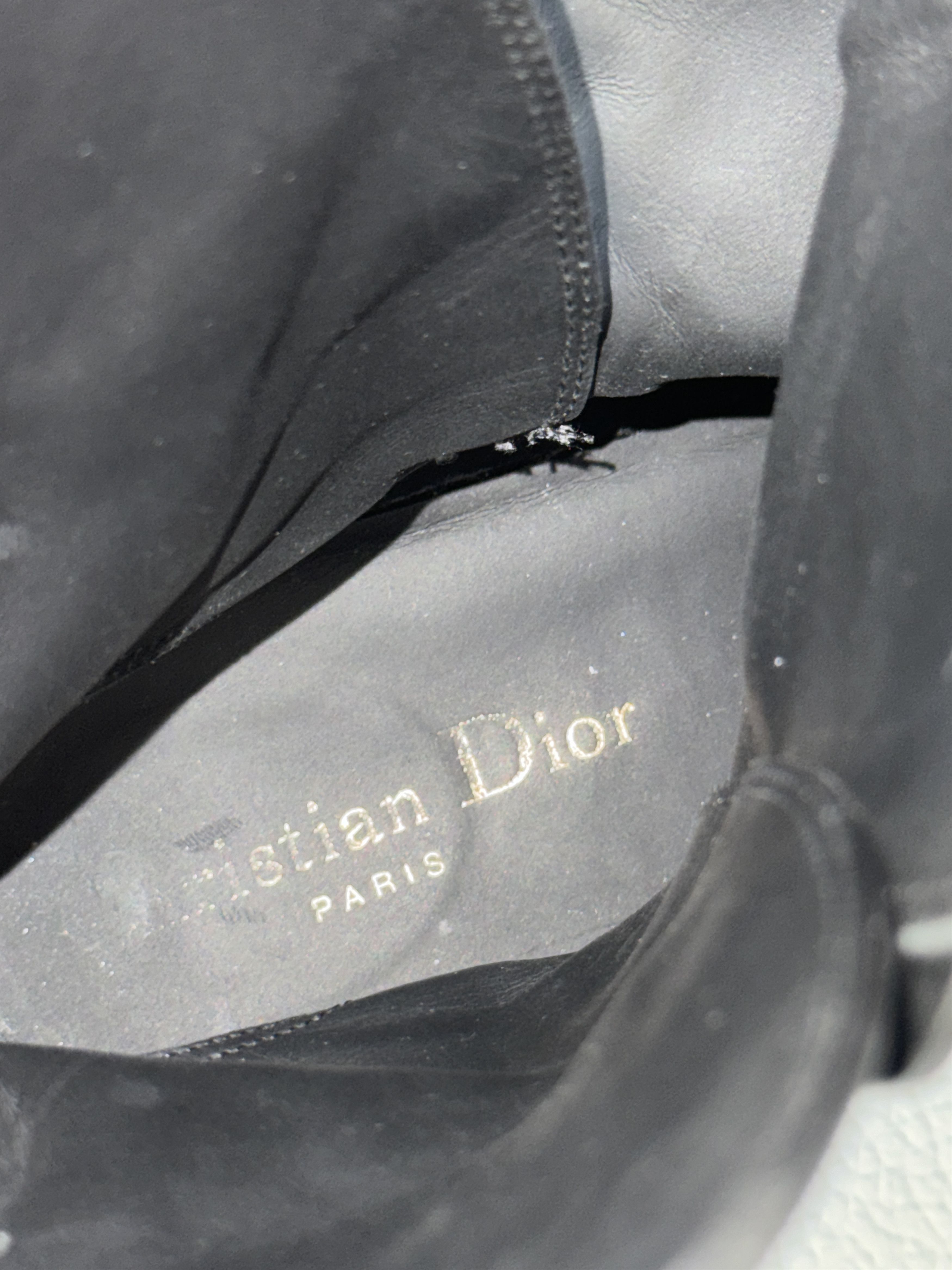 Dior Dior women ankle calfskin boots with CD signature buckle Size US 7.5 / IT 37.5 - 5 Thumbnail