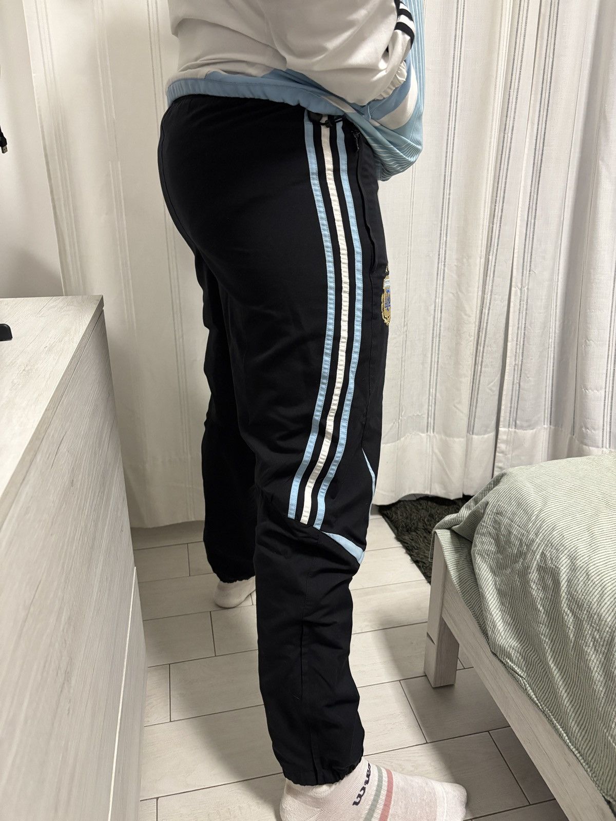 Adidas Argentina 2006 Tracksuit Training Jacket AFA M World Cup New Size 42L - 12 Thumbnail