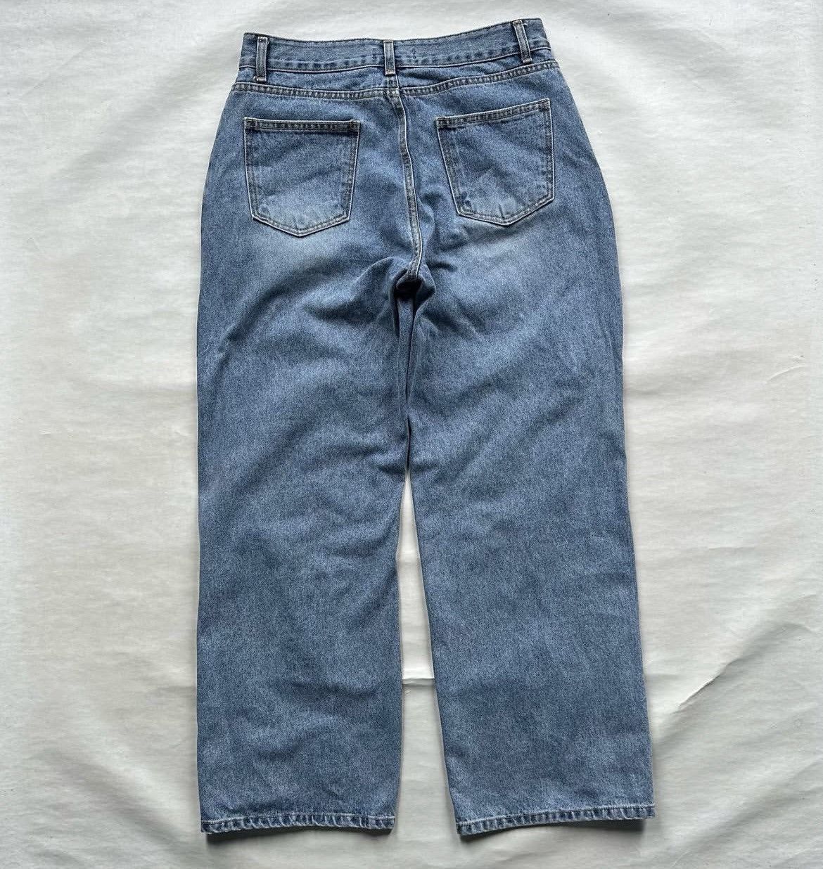 Hysteric Glamour MUSE Ripped Washed Wide Denim Pants Size US 32 / EU 48 - 2 Thumbnail