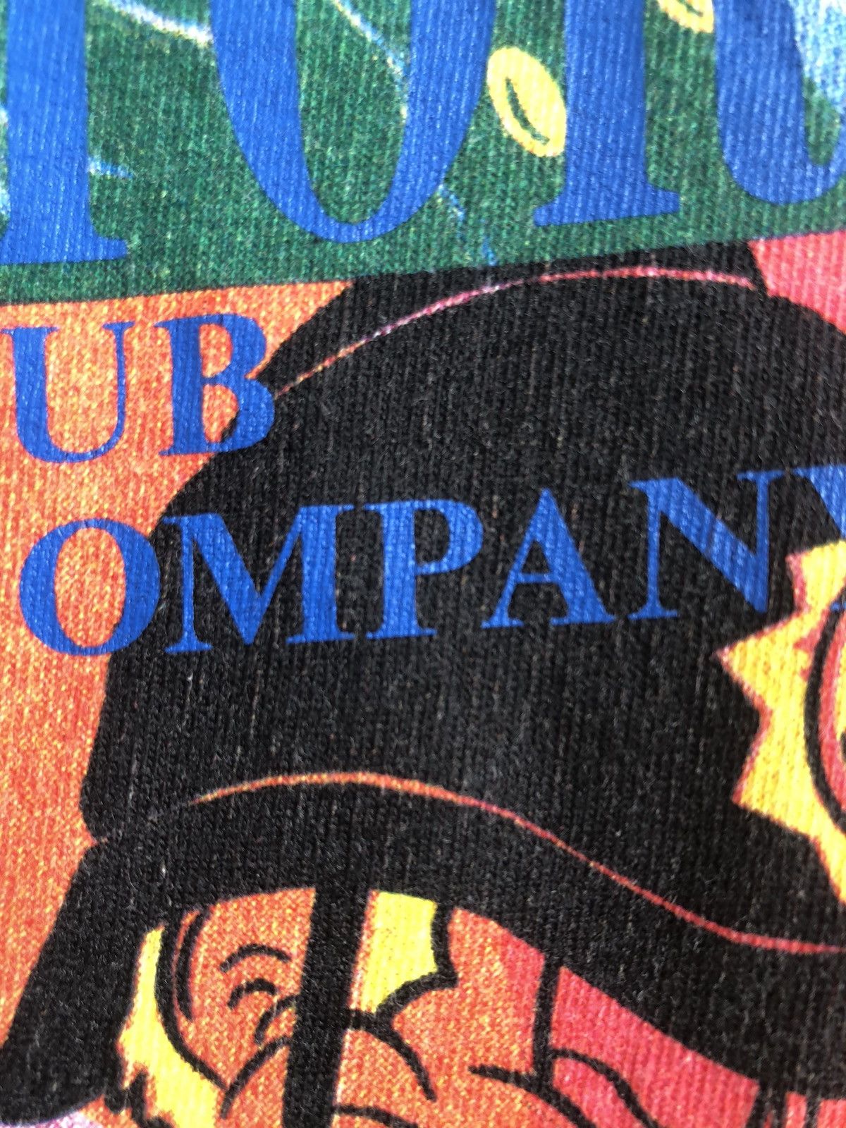 Vintage Vintage 90s POLICE STORY Pop Art Style Tee Size US L / EU 52-54 / 3 - 6 Thumbnail