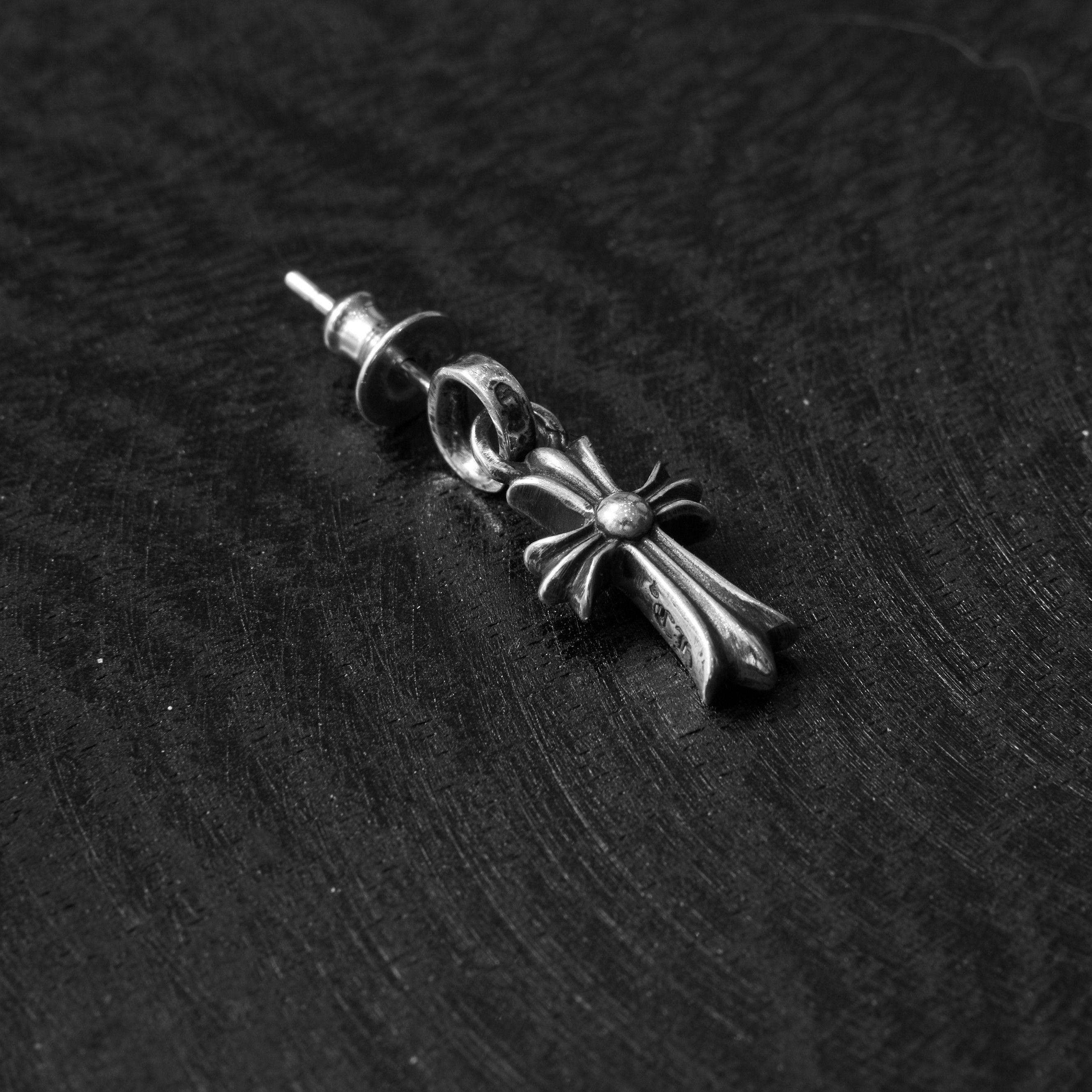 Chrome Hearts CHROME HEARTS Cross Baby Fat Earring Size ONE SIZE - 3 Thumbnail