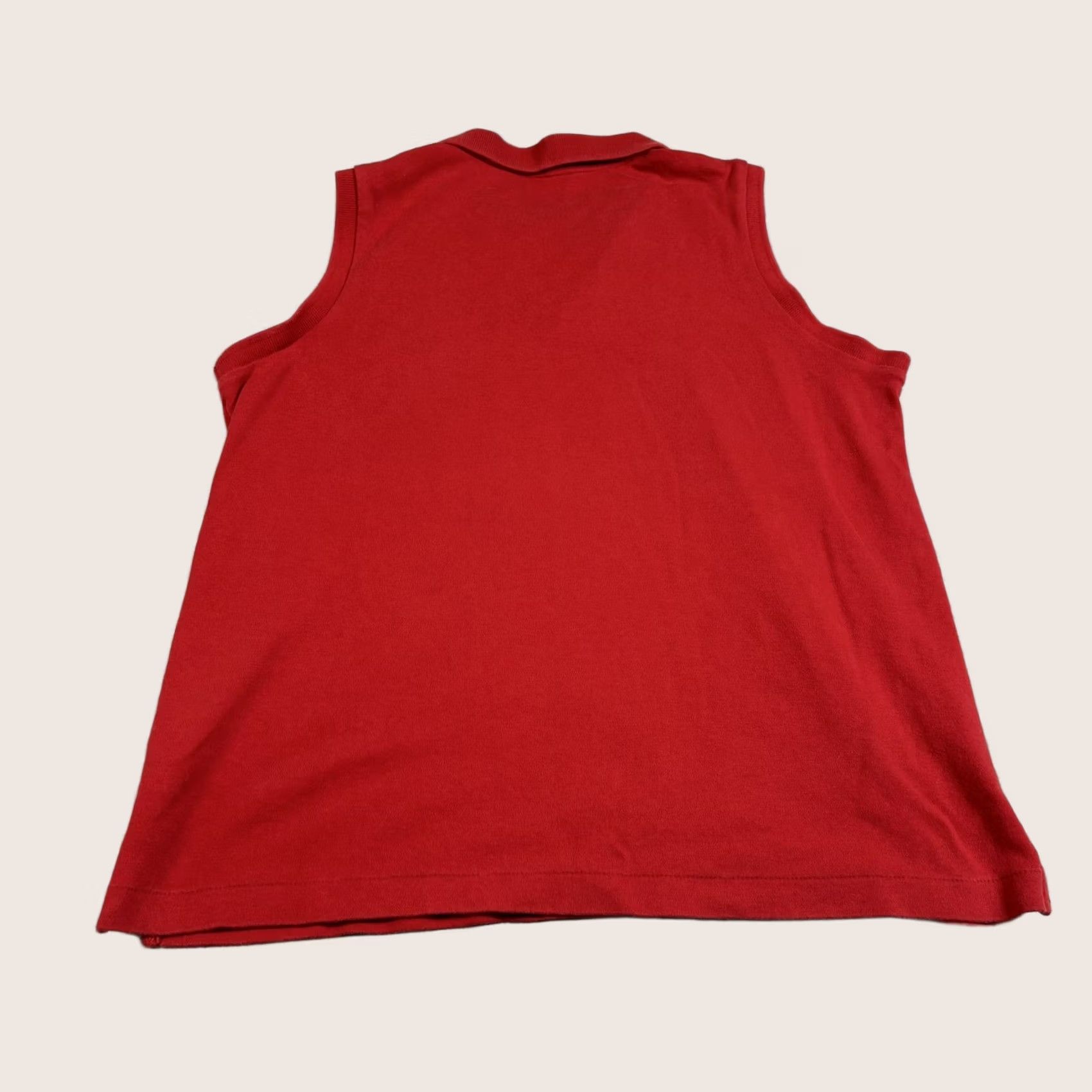Polo Ralph Lauren Ralph Lauren Sport Tank Top Women M Red Polo Sleeveless Tennis Golf Heritage Size M / US 6-8 / IT 42-44 - 1 Thumbnail