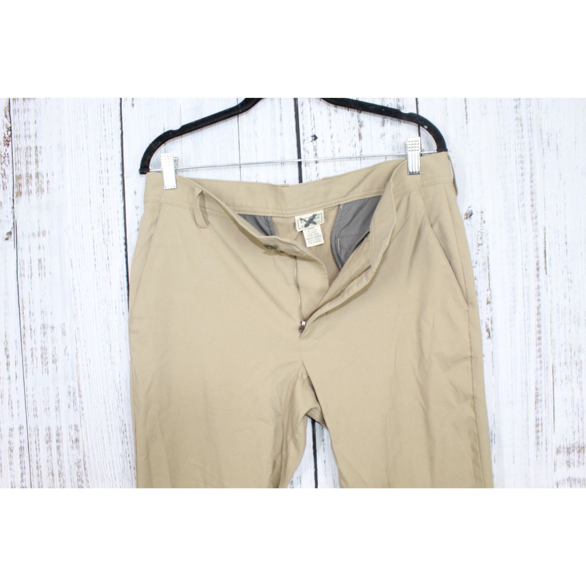 L.L. Bean LL Bean Venture Stretch Commuter Chinos Tapered Leg Size US 32 / EU 48 - 3 Thumbnail