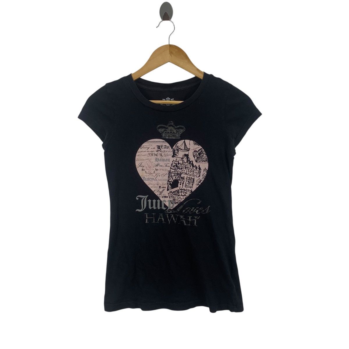 Juicy Couture JUICY COUTURE HAWAII Collection Glamorous USA Tee Shirt Size S / US 4 / IT 40 - 3 Thumbnail