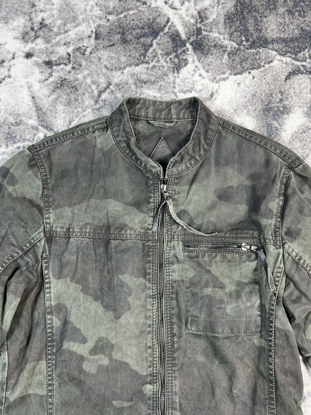 Other Be Edgy Camo Jacket / Military Style / Statement Back Print Size US M / EU 48-50 / 2 - 6 Thumbnail