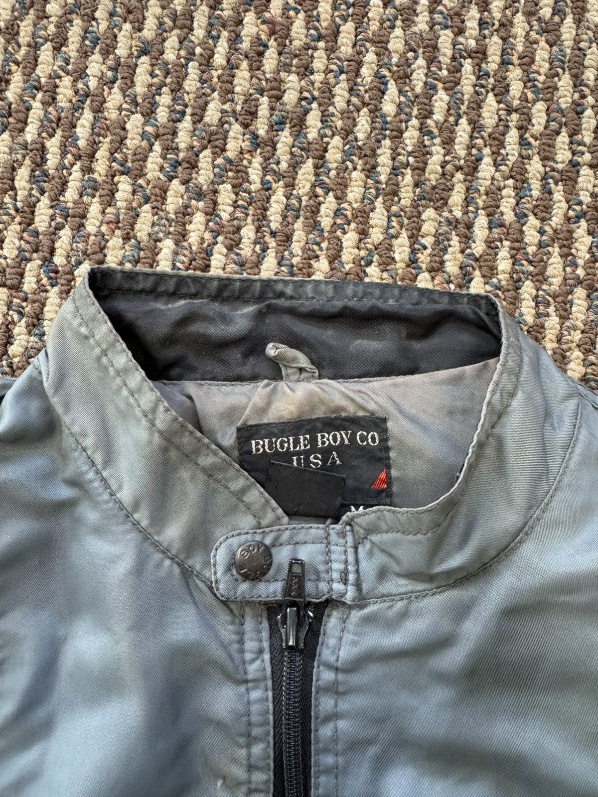Bugle Boy × Diesel 80s vintage bugle boy zipper detail bomber Size US XS / EU 42 / 0 - 3 Thumbnail