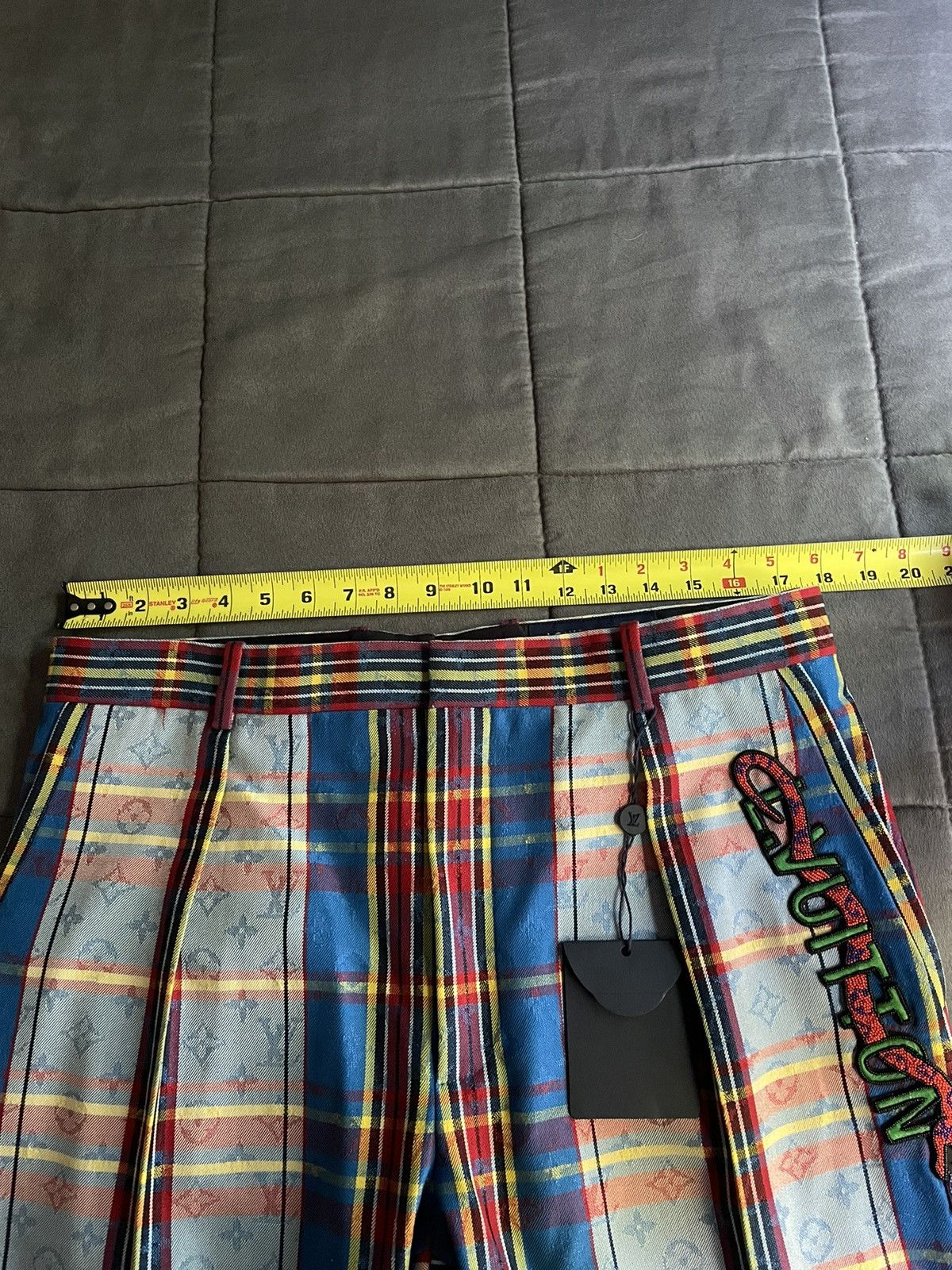 Louis Vuitton Louis Vuitton Plaid Snake Monogram Pants Size US 36 / EU 52 - 8 Thumbnail