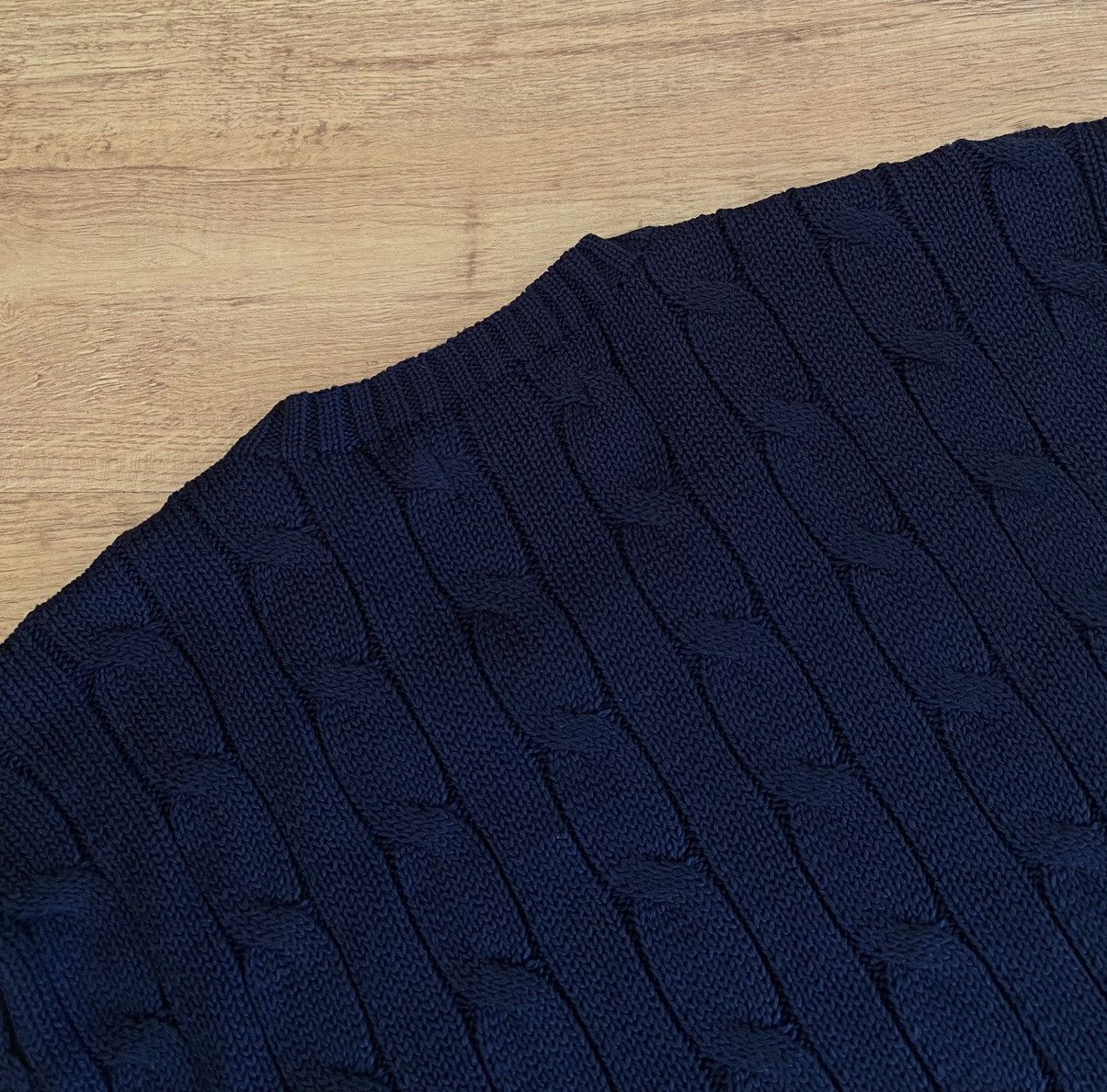 Polo Ralph Lauren Polo Ralph Lauren Cable Knit Sweater x Luxury x Old Money Size US M / EU 48-50 / 2 - 7 Thumbnail