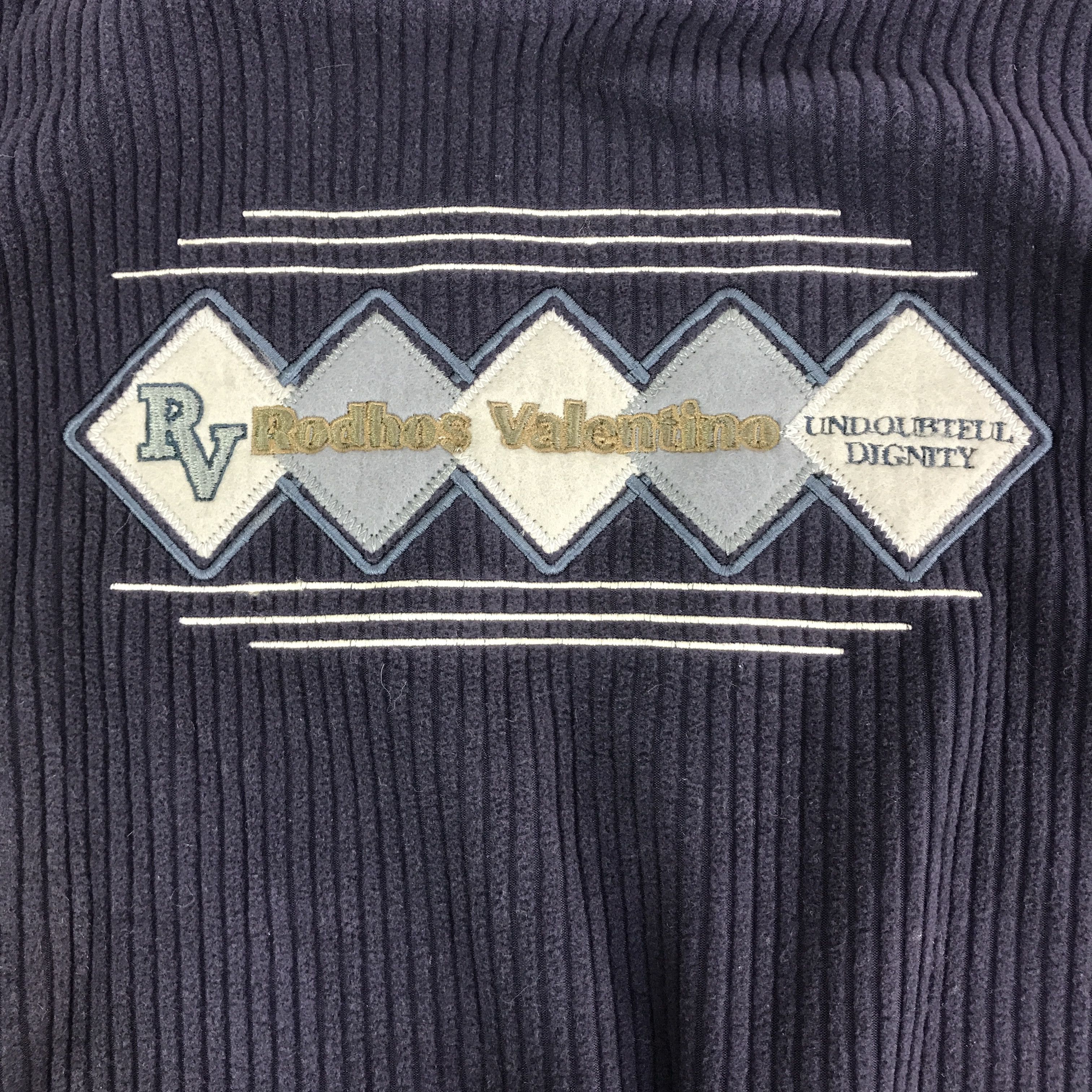 Japanese Brand rodhos valentino sweatshirt K114B22 Size US M / EU 48-50 / 2 - 10 Thumbnail