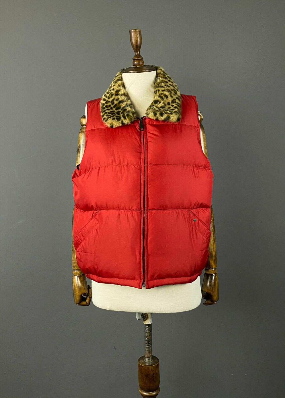 Denim & Supply Ralph Lauren Denim & Supply Ralph Lauren Red Faux Fur Jacket Size XL Size XL / US 12-14 / IT 48-50 - 1 Thumbnail