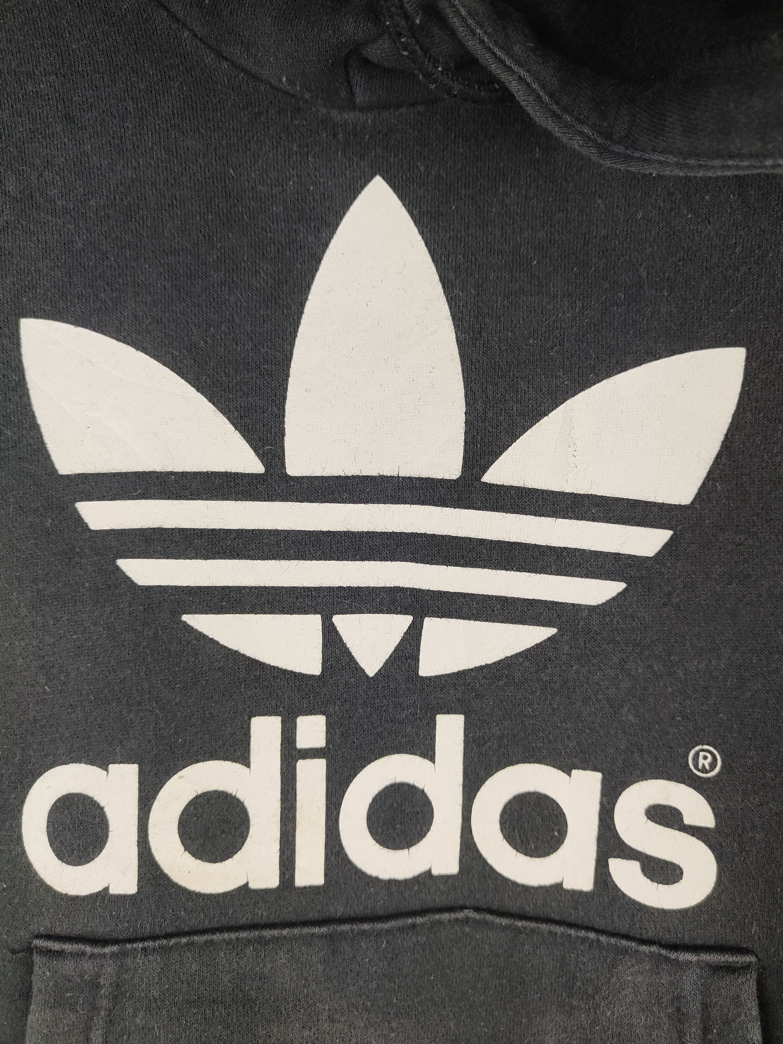 Adidas Adidas vintage Dark Blue Hoodie Sweatshirts #S1560 Size US S / EU 44-46 / 1 - 3 Thumbnail