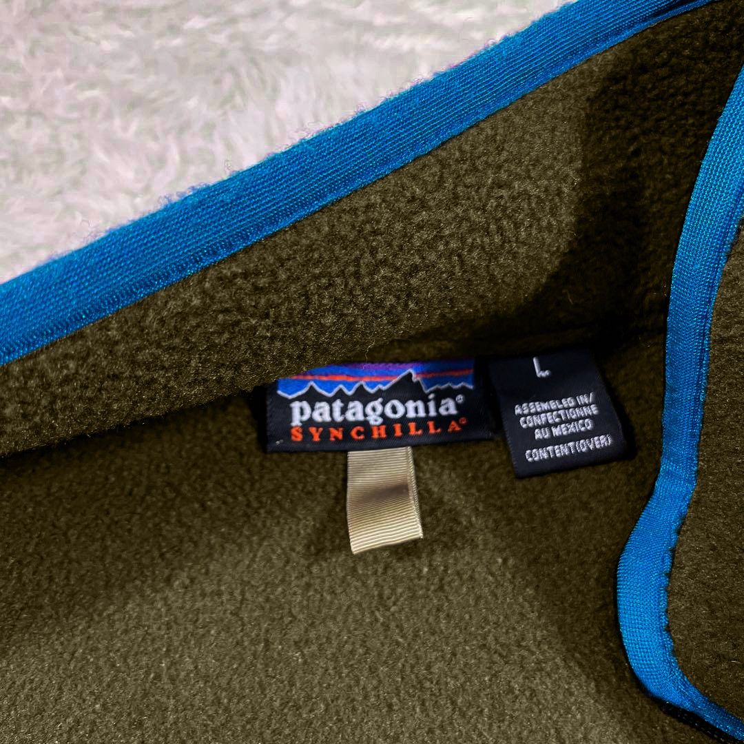 Patagonia Vintage 2000's Patagonia Synchilla Marsupial Half Zip Fleece Size US L / EU 52-54 / 3 - 7 Thumbnail