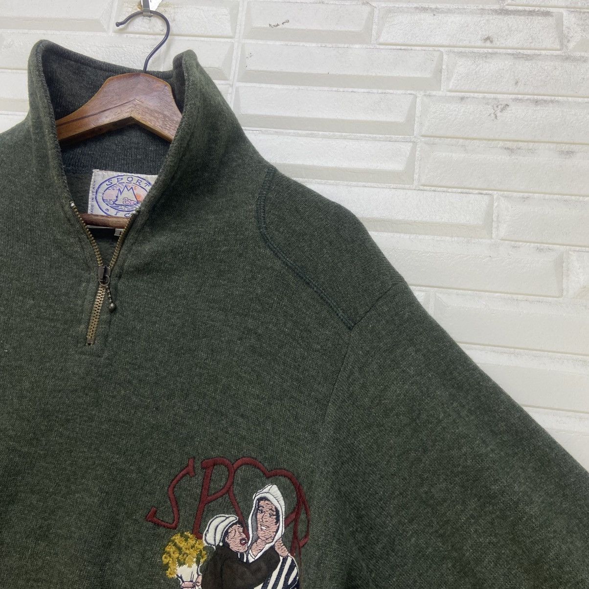 Iceberg Vintage Sport Ice by Iceberg Art Half Zipper Sweatshirt Size US M / EU 48-50 / 2 - 5 Thumbnail