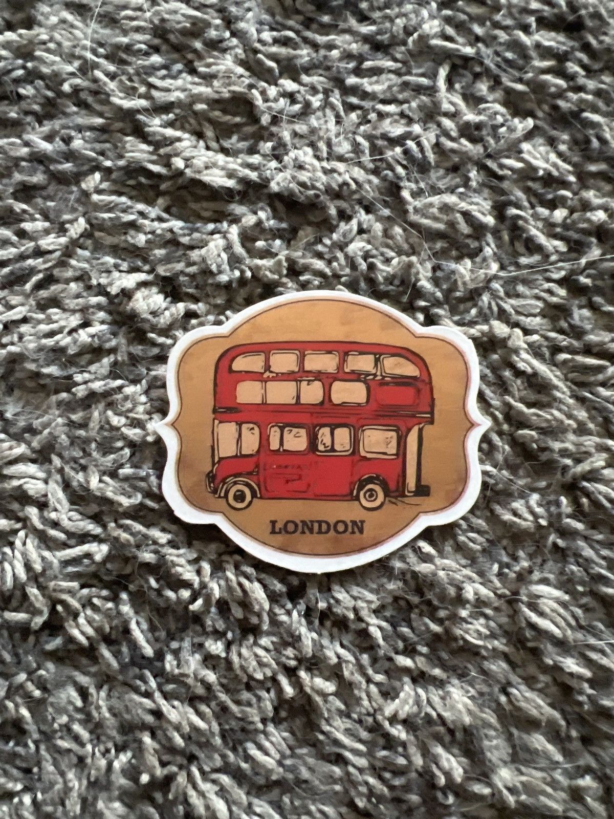 Hypebeast × Vintage London Double Decker Bus Sticker Size ONE SIZE - 1 Thumbnail