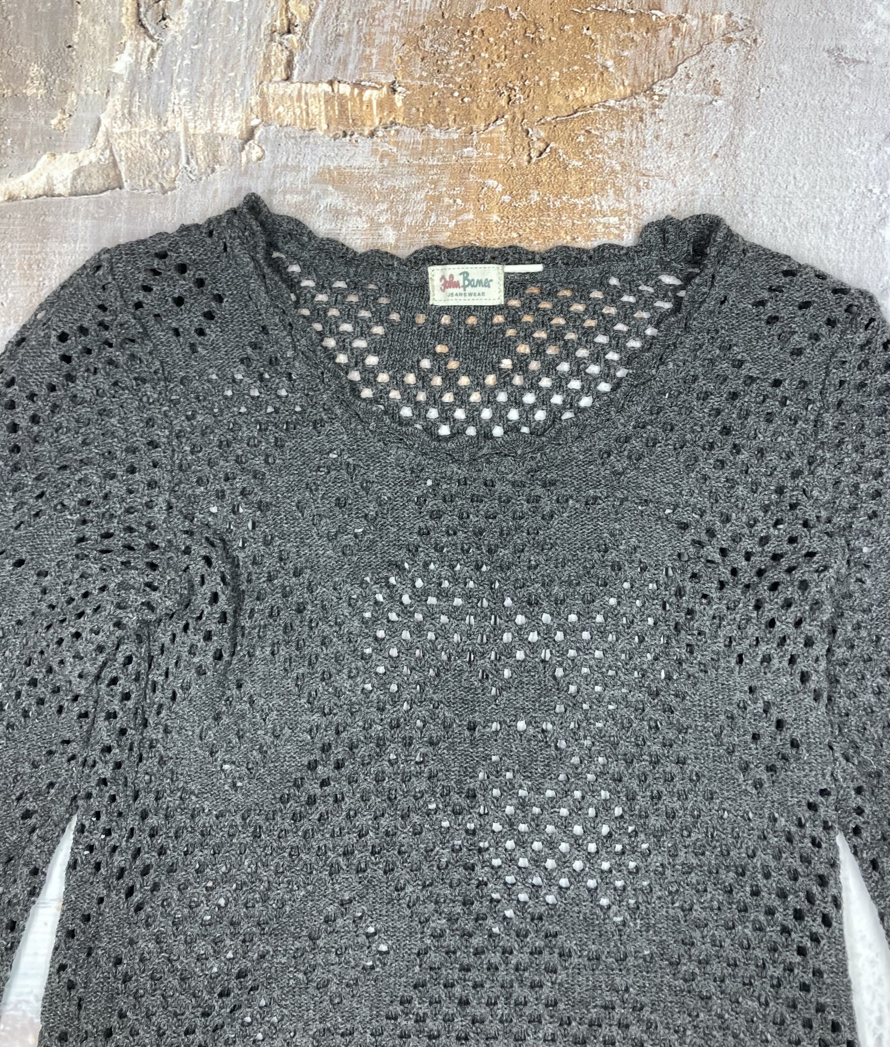 Japanese Brand Vintage Mesh Sweater Women's Size S Size S / US 4 / IT 40 - 2 Thumbnail