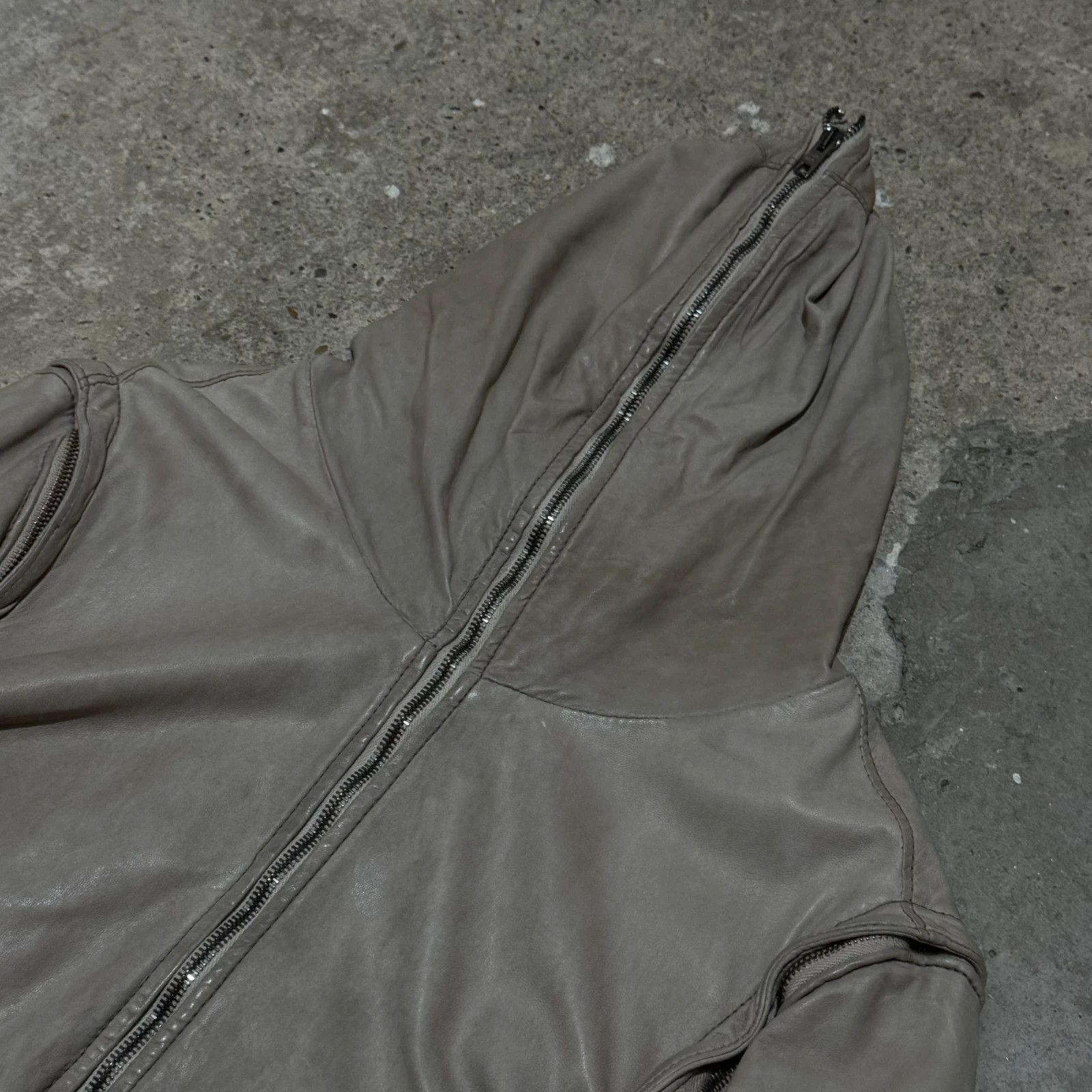 Giorgio Brato Giorgio Brato full zip up transformer leather jacket Size US M / EU 48-50 / 2 - 4 Thumbnail