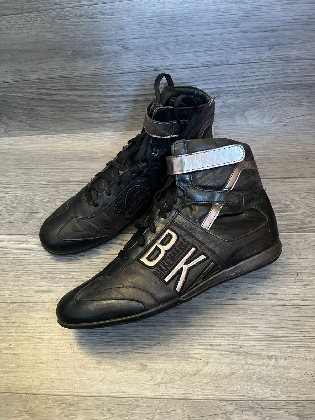 Dirk Bikkembergs Dirk Bikkembergs Hi Top Boxing Y2K Boots Sz 39 Size US 6 / EU 39 - 1 Thumbnail