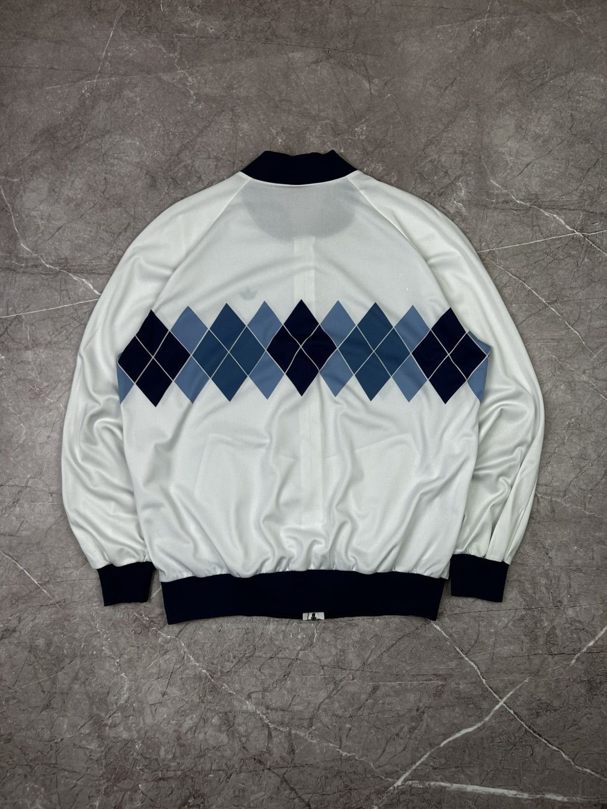 Adidas × Vintage 70's 80's Adidas Ventex Austria Vintage Track Bomber Jacket Size US M / EU 48-50 / 2 - 10 Thumbnail