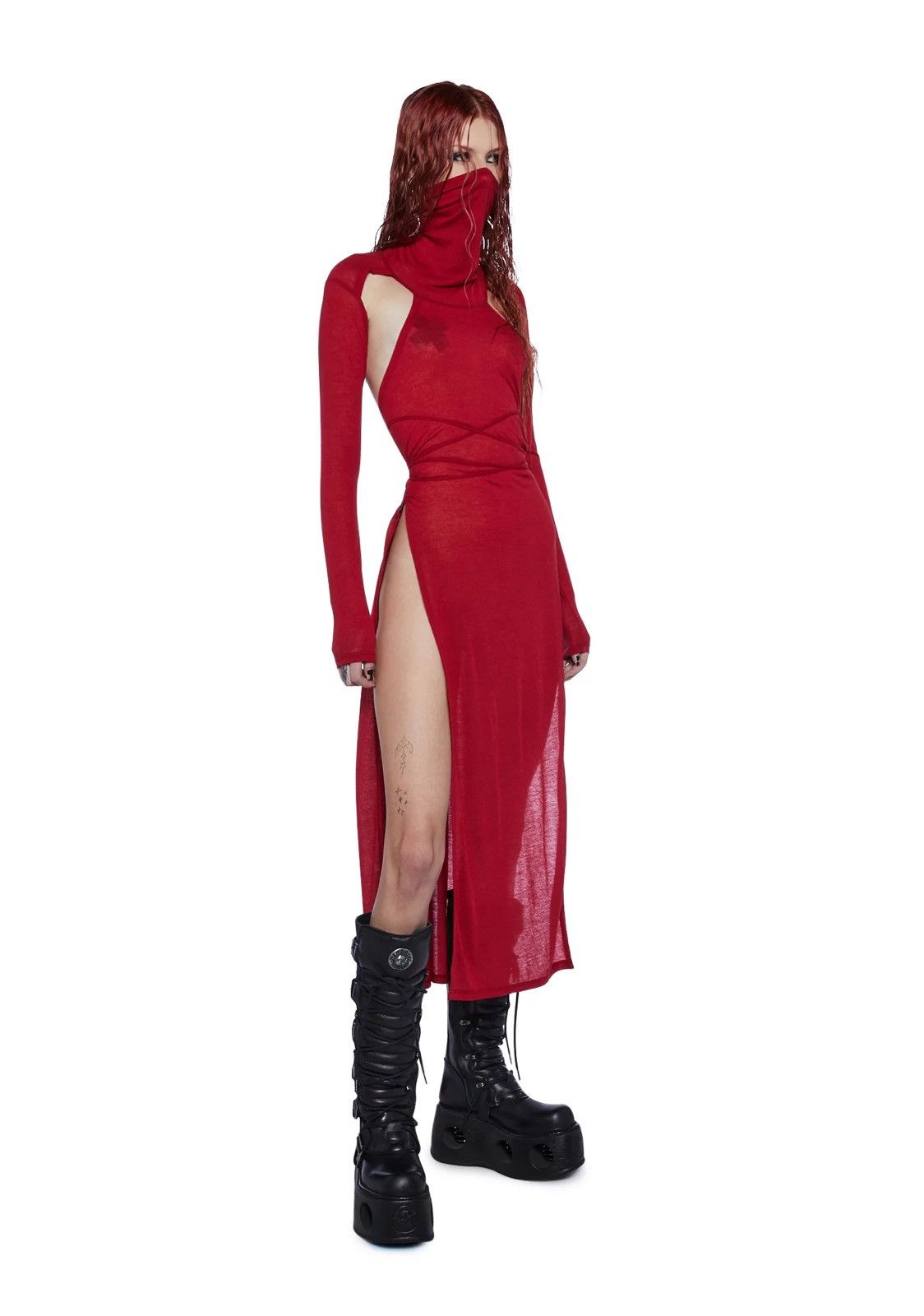 Dolls Kill Red dress dolls kill darker wavs Size XS / US 0-2 / IT 36-38 - 3 Thumbnail