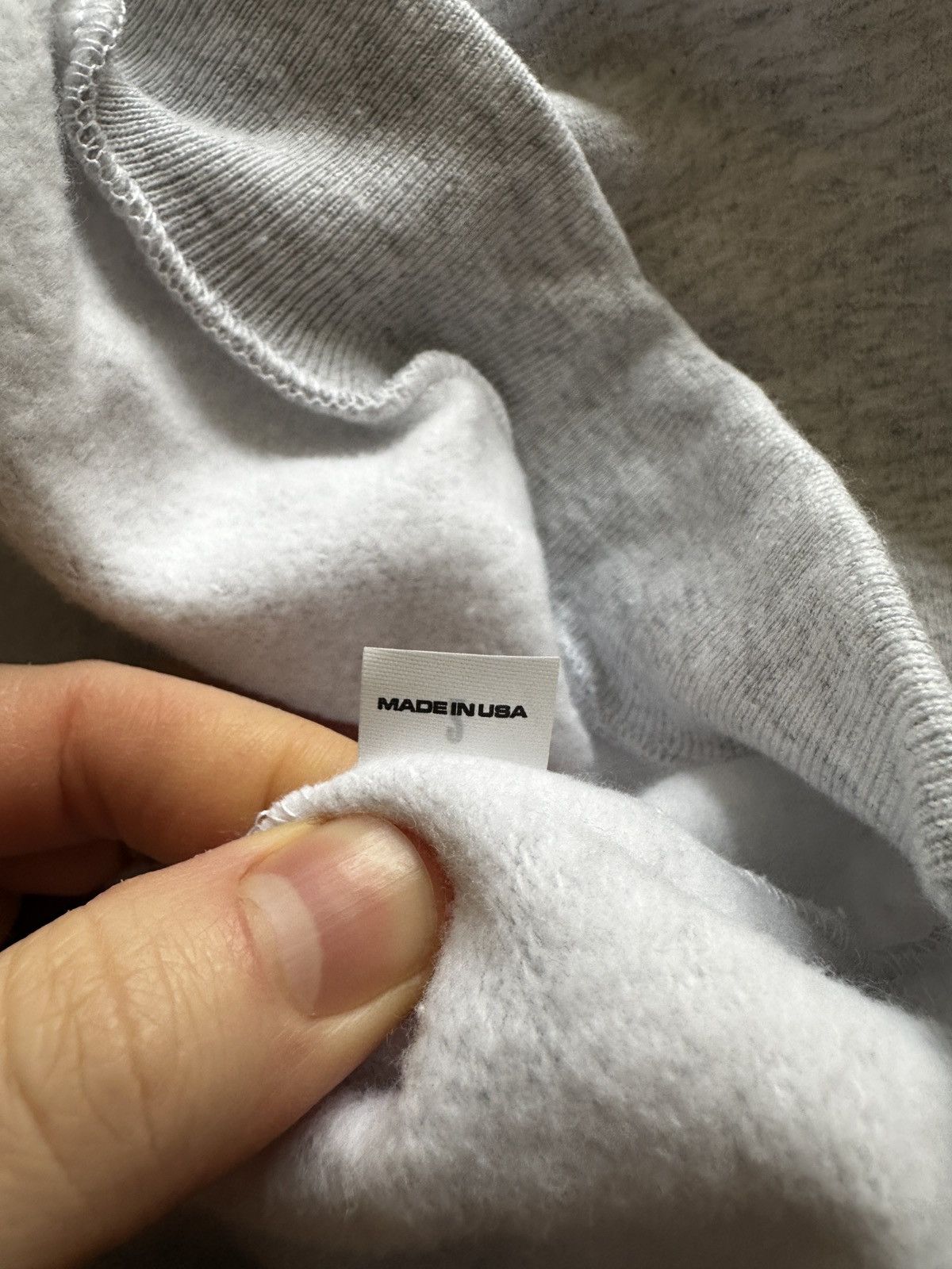 Gosha Rubchinskiy YZY Hoodie Heather Grey Size US M / EU 48-50 / 2 - 4 Thumbnail