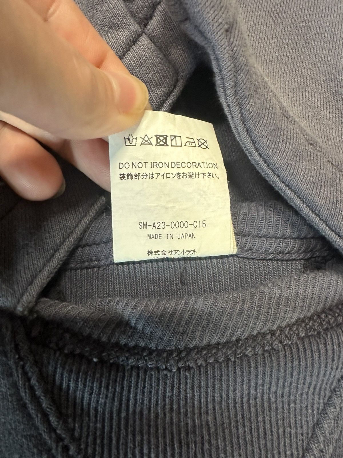 Saint Michael Saint michael x berberJin M13 sweatshirt faded navy Size US L / EU 52-54 / 3 - 5 Thumbnail