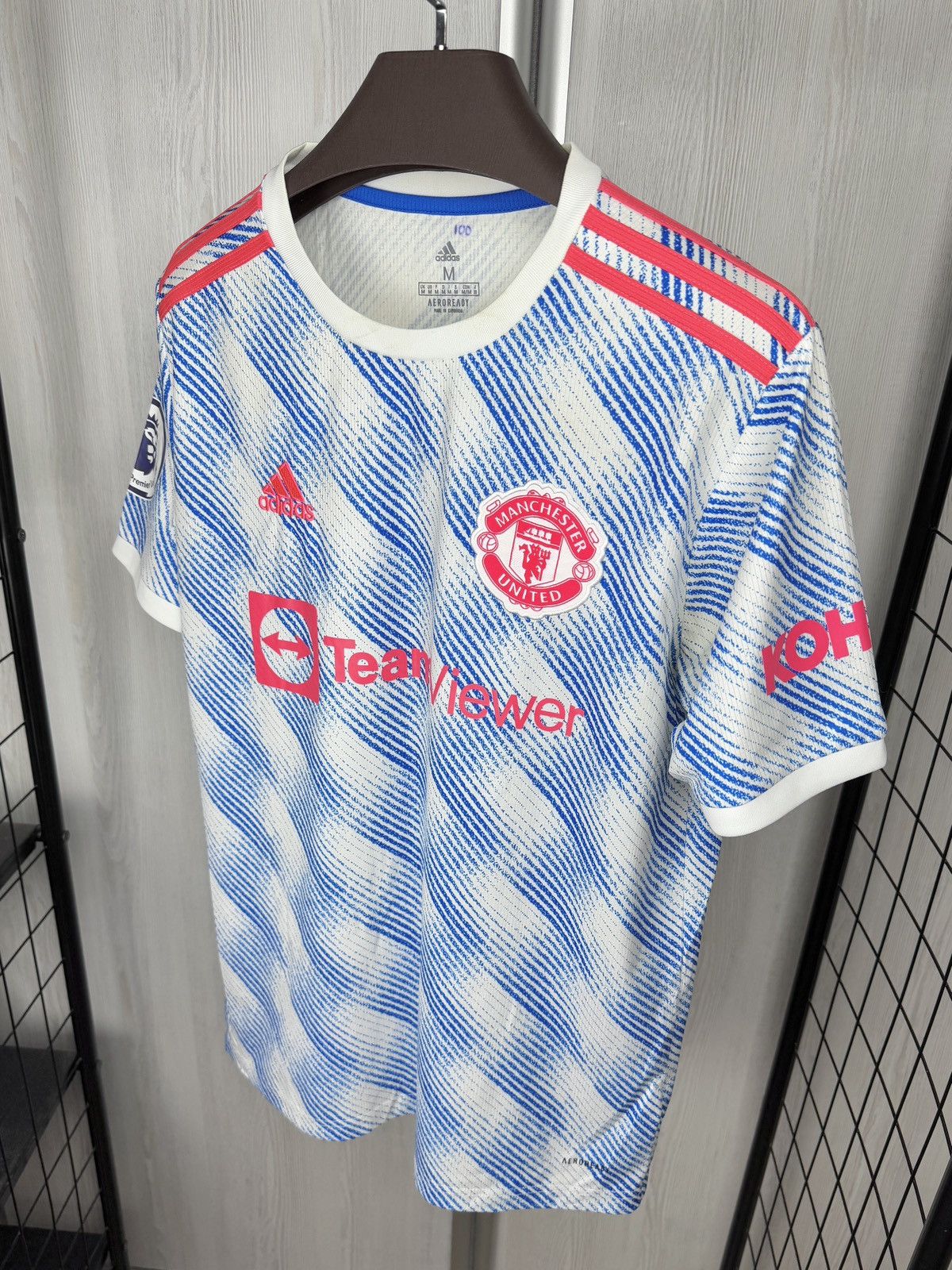 Adidas ADIDAS MANCHESTER UNITED 2021 2022 #11 GREENWOOD AWAY JERSEY Size US M / EU 48-50 / 2 - 9 Thumbnail