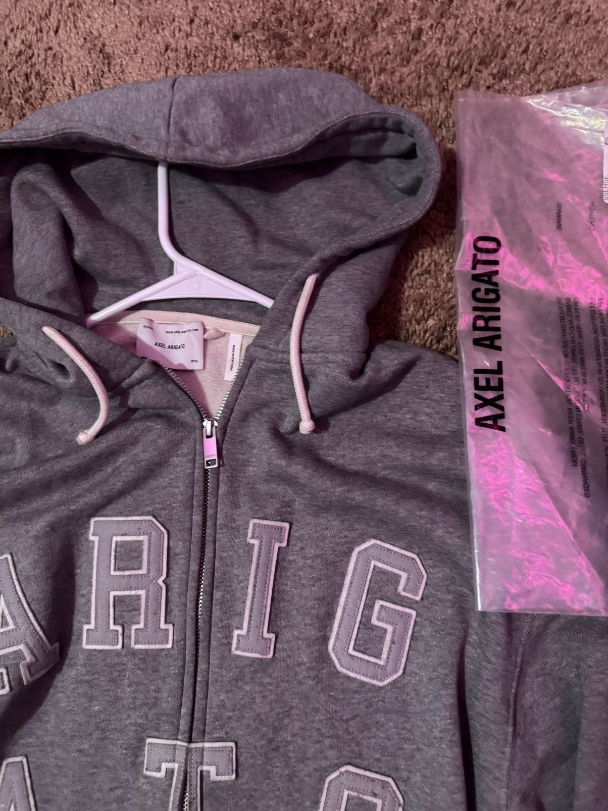 Axel Arigato AXEL ARIGATO Gray Legend Hoodie Size US S / EU 44-46 / 1 - 4 Thumbnail